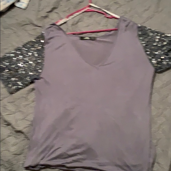 BKE Tops - BKE blue sequins top